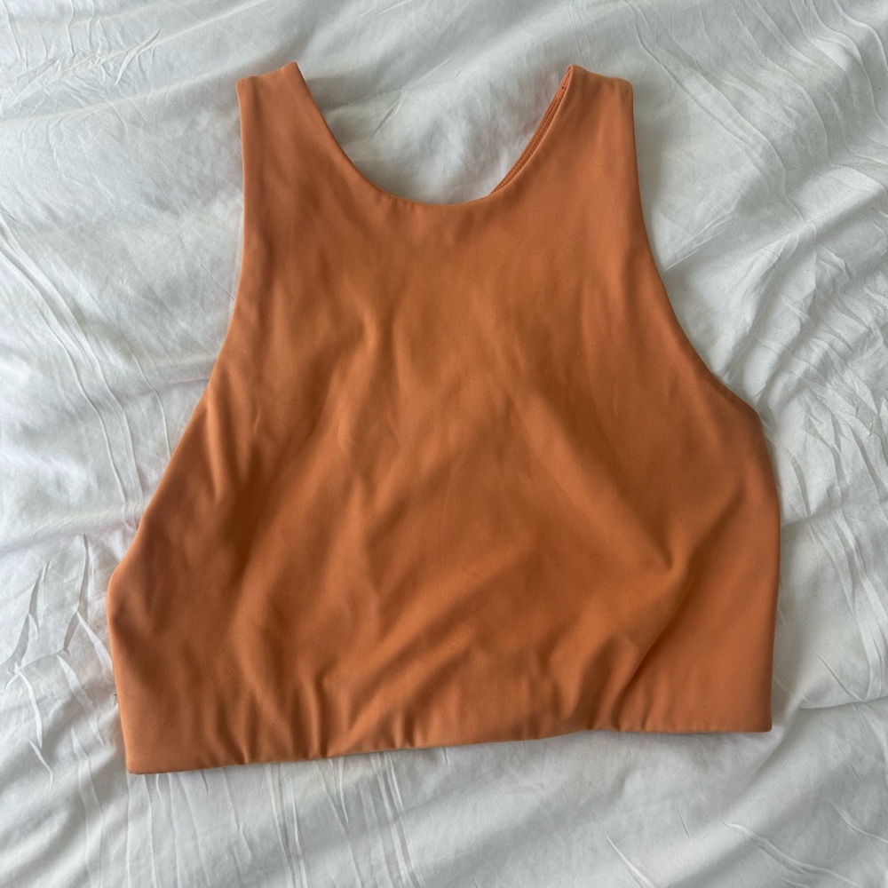 Orange Girlfriend Collective Dylan Bra Top